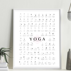 Cuadro 100 Asanas - Mind, Body & Soul - Descarga Digital